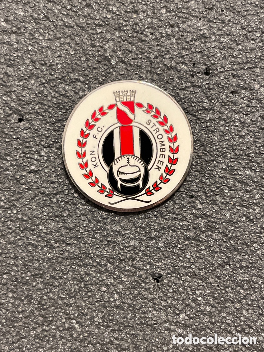 Coleccionismo deportivo: Pin 60 K.F.C. STROMBEEK - Strombeek