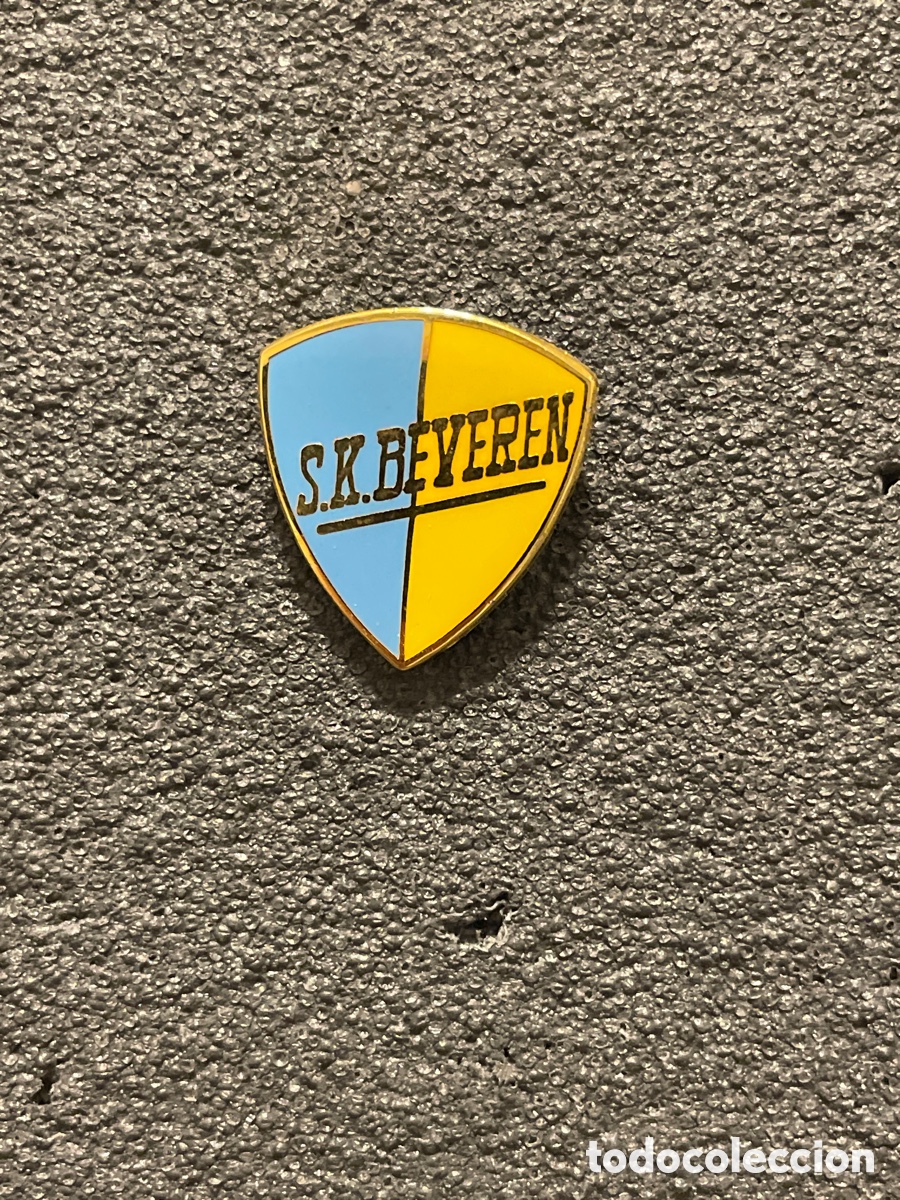 Coleccionismo deportivo: Pin 83 S.K. BEVEREN - Beveren