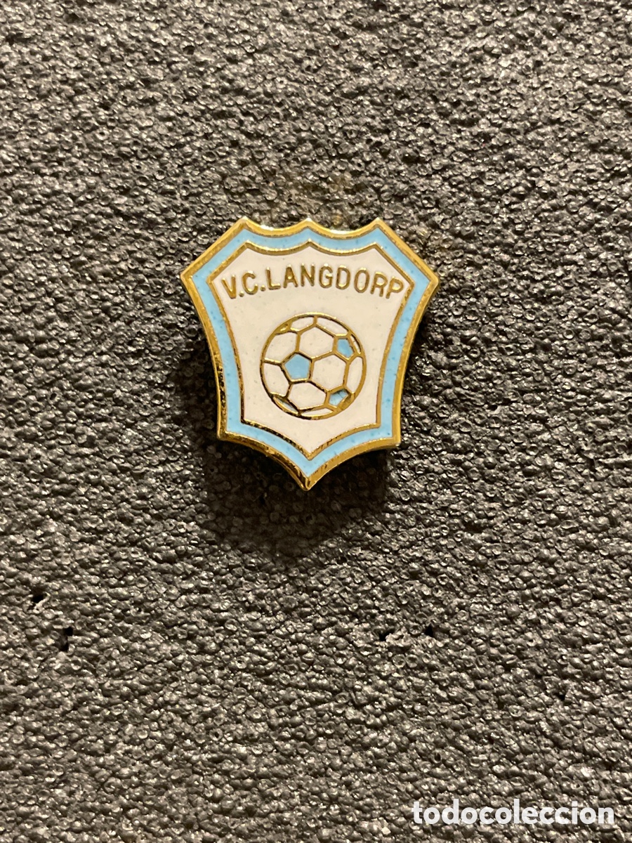 Coleccionismo deportivo: Pin 92 V.C. LANGDORP - Aarschot