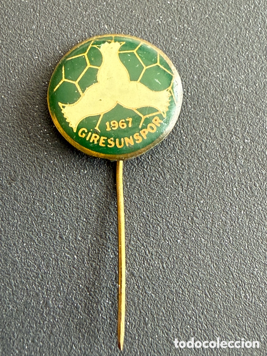 Coleccionismo deportivo: Insignia Alfiler. Liga Turca. GIRESUNSPOR. a&ntilde;os 60