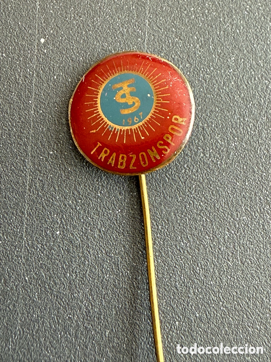 Coleccionismo deportivo: Insignia Alfiler. Liga Turca. TRABZONSPOR. a&ntilde;os 60