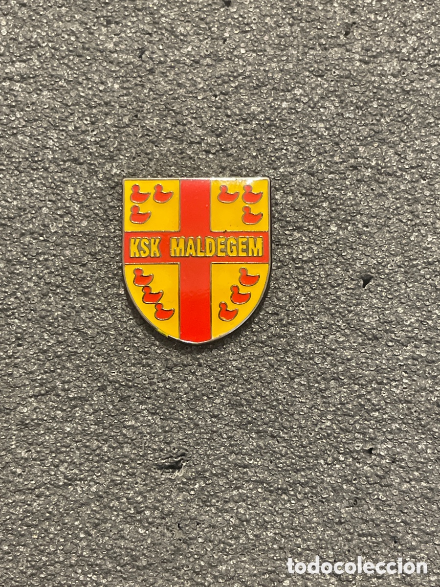 Coleccionismo deportivo: Pin 119 K.S.K. MALDEGEM - Maldegem