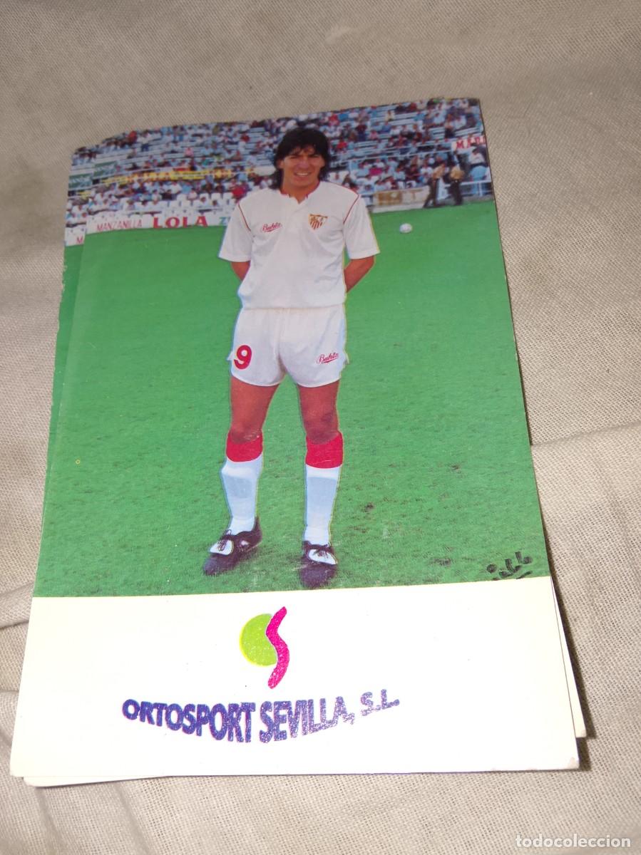 Coleccionismo deportivo: Iv&aacute;n zamorano en su etapa en el Sevilla