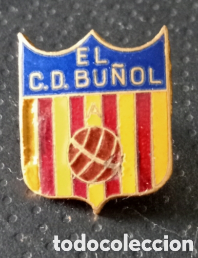 Coleccionismo deportivo: PIN F&Uacute;TBOL C.D.BU&Ntilde;OL
