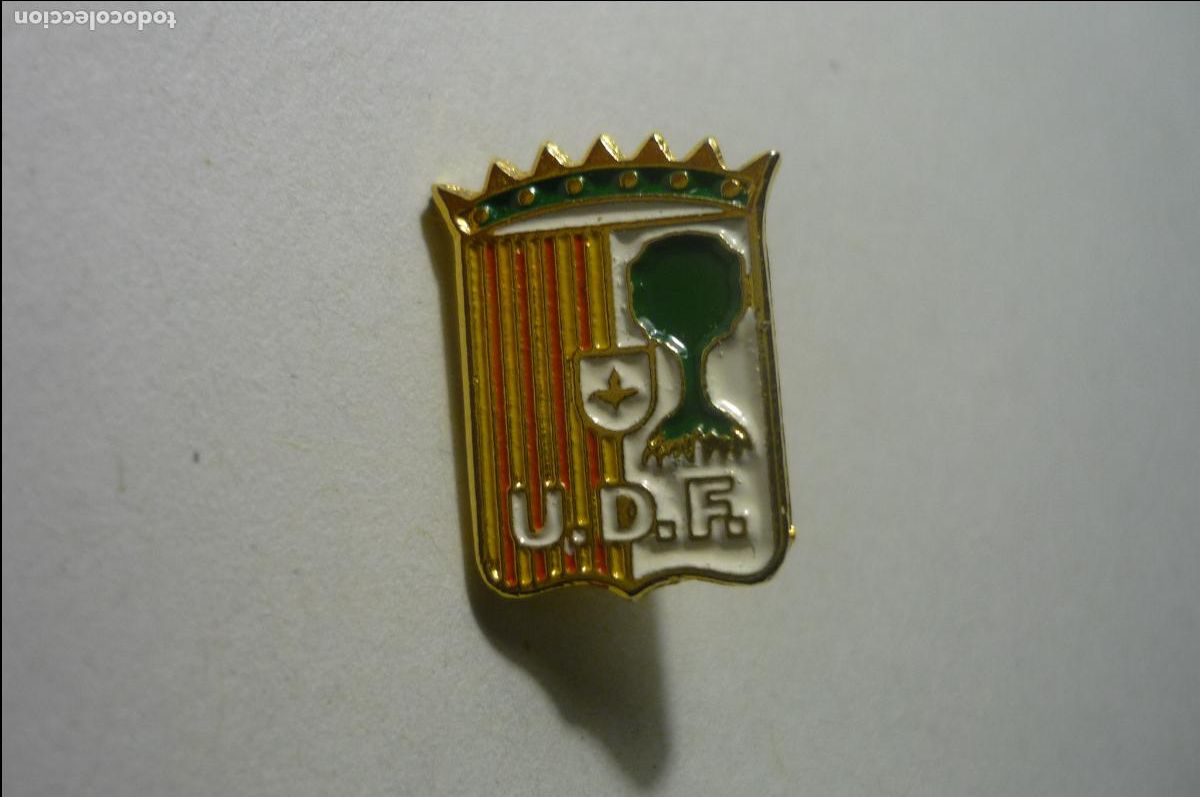 Coleccionismo deportivo: pin futbol fed aragonesa ud fraga