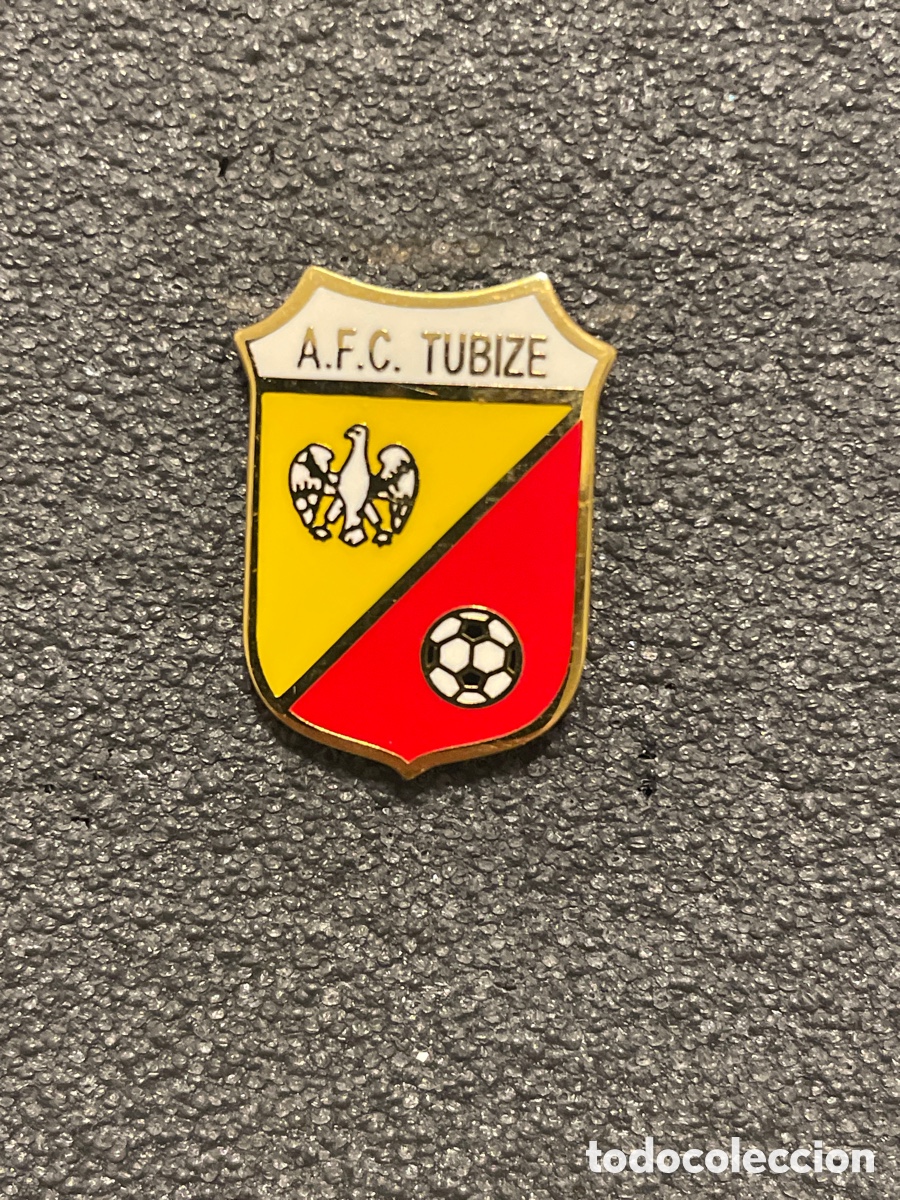 Coleccionismo deportivo: Pin 123 A.F.C. TUBIZE - Tubize