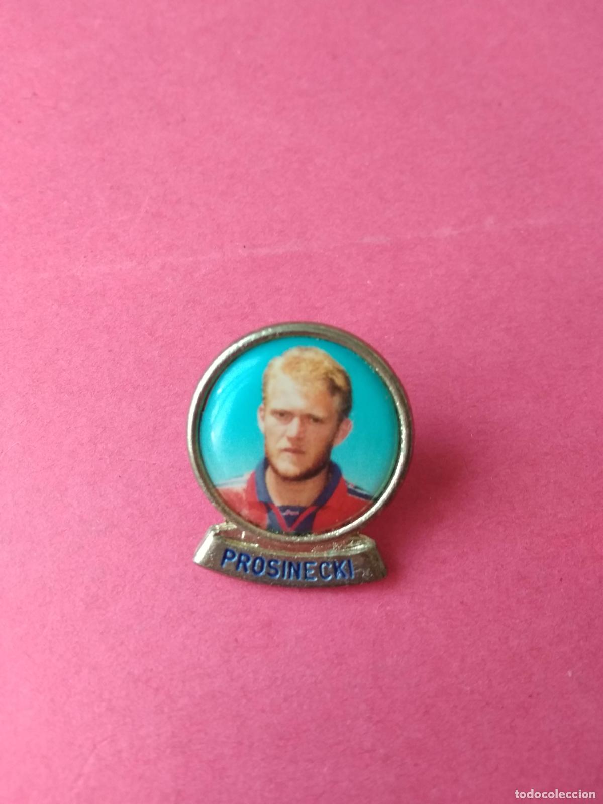 Coleccionismo deportivo: PIN DIARIO SPORT FUTBOL CLUB BARCELONA , PROSINECKI