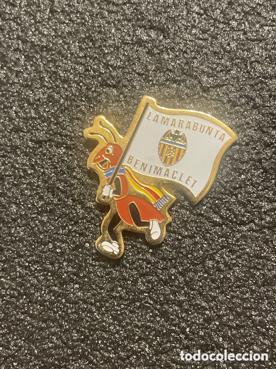 Coleccionismo deportivo: Pin PE&Ntilde;A VALENCIANISTA LA MARABUNTA - Benimaclet (Valencia)
