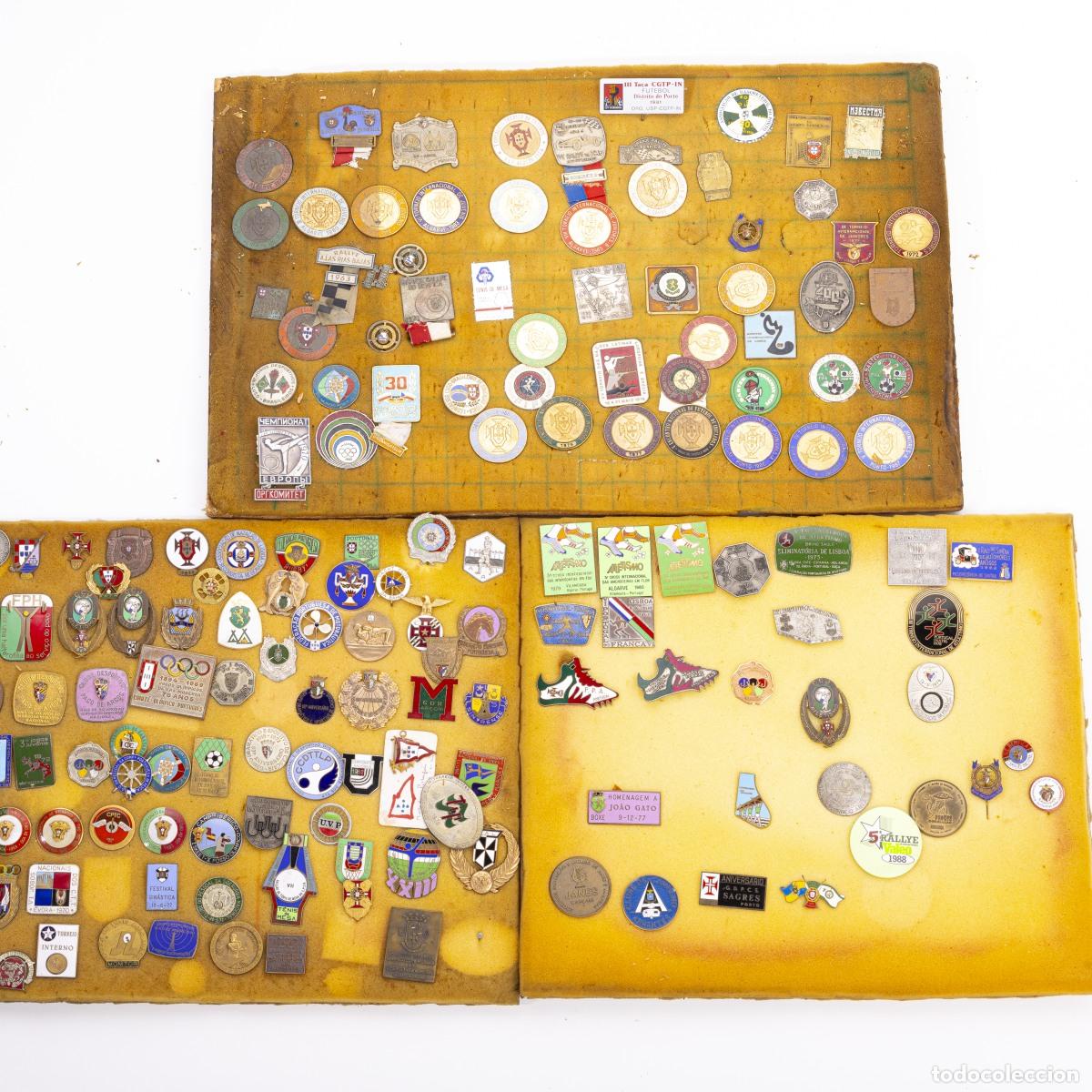 Coleccionismo deportivo: Colecciones deportivas - Colecci&oacute;n de emblemas y distintivos - 150