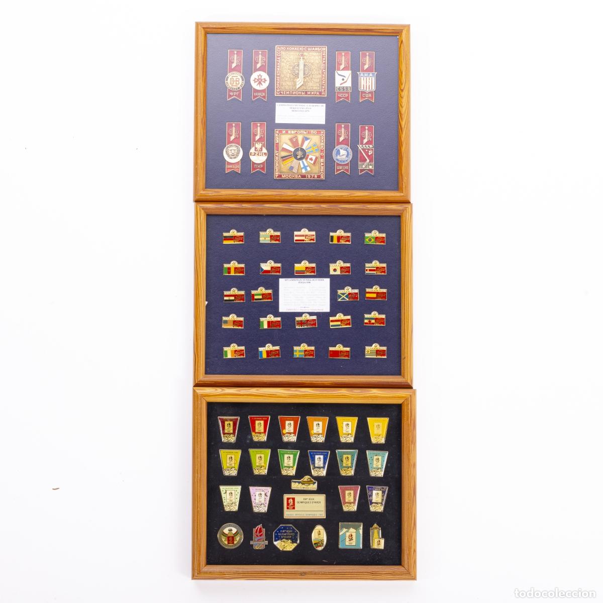 Coleccionismo deportivo: Colecciones deportivas - Colecci&oacute;n de pines, emblemas e insignias - 57