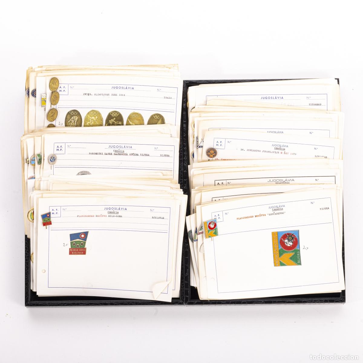Coleccionismo deportivo: Art&iacute;culos deportivos de colecci&oacute;n - Colecci&oacute;n de pines, emblemas e insignias - 290