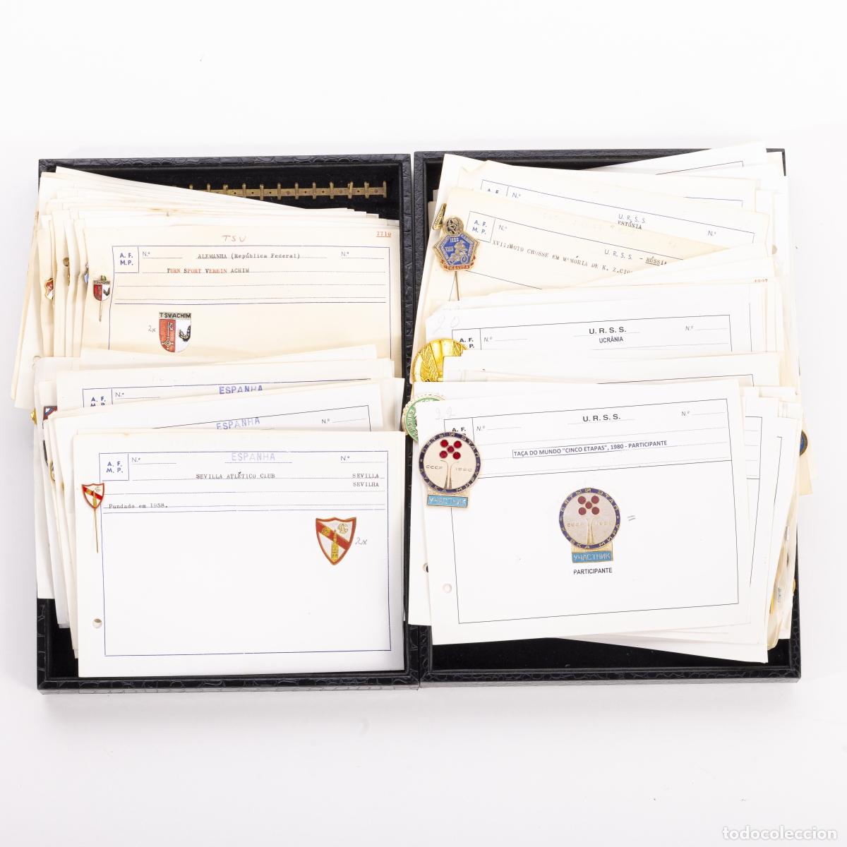 Coleccionismo deportivo: Colecciones deportivas - Colecci&oacute;n de pines, emblemas e insignias - 350