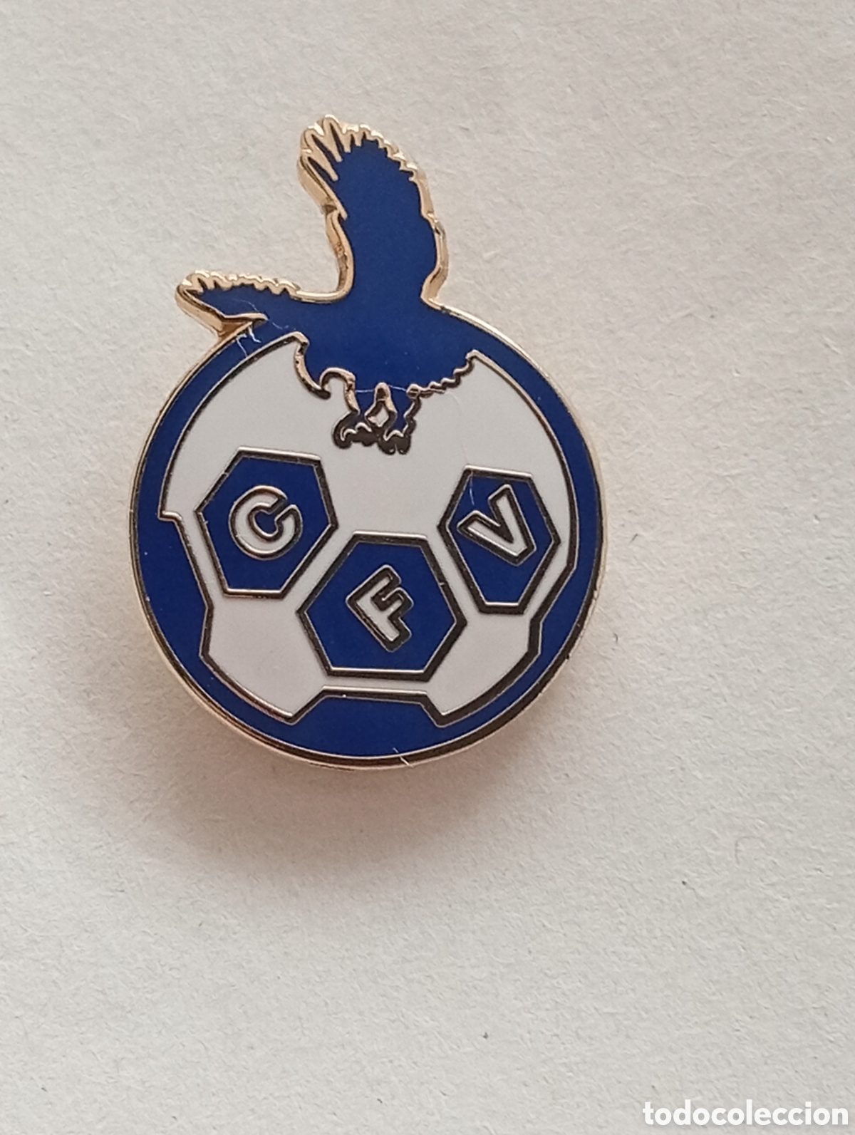 Coleccionismo deportivo: Pin - Club de F&uacute;tbol Valdebebas ( Madrid)