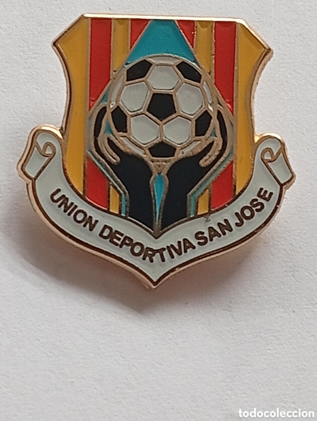 Coleccionismo deportivo: Pin - Uni&oacute;n Deportiva San Jos&eacute; ( Zaragoza)