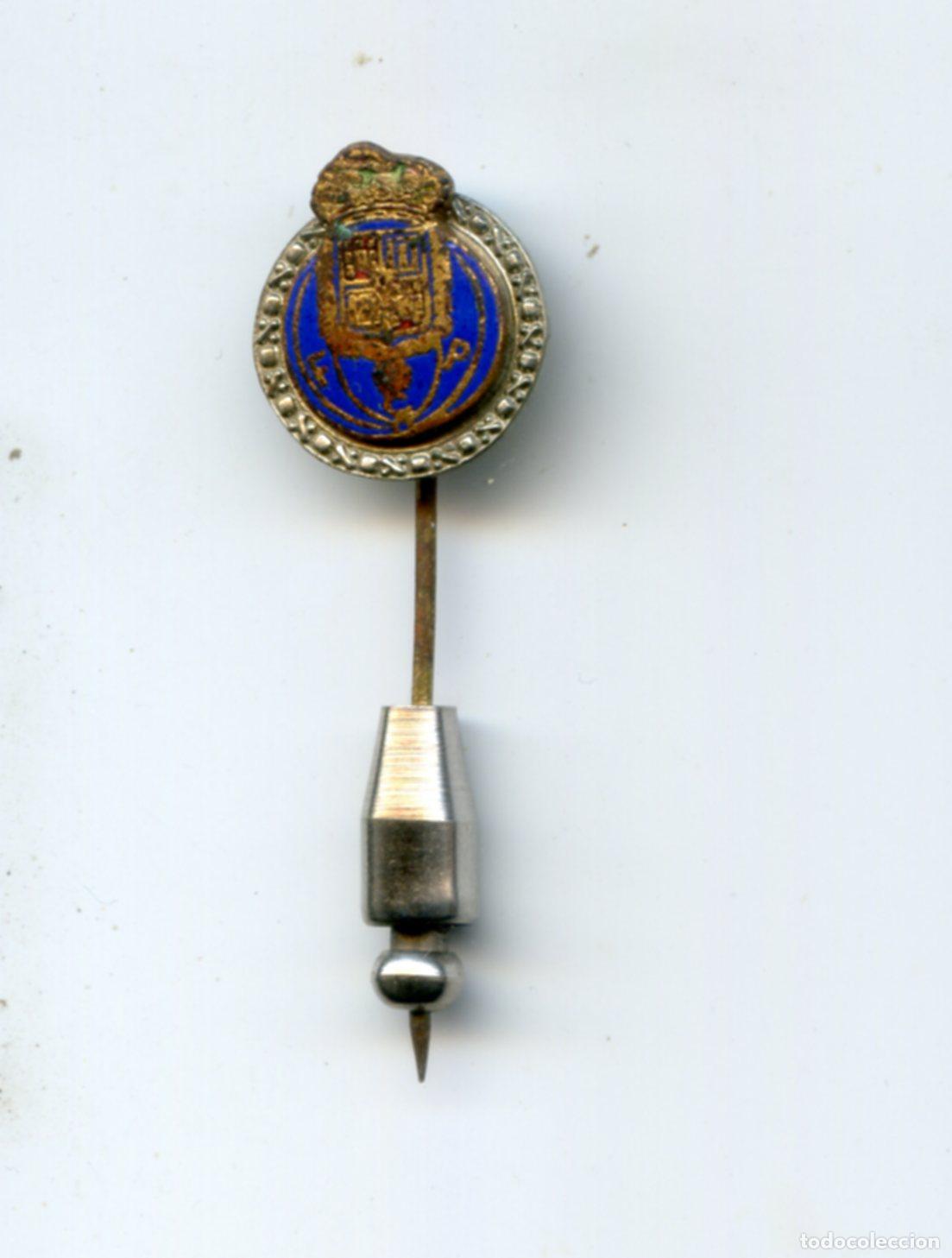 Collectionnisme sportif: Pin de alfiler antiguo del F&uacute;tbol Club de Porto, Oporto, Portugal