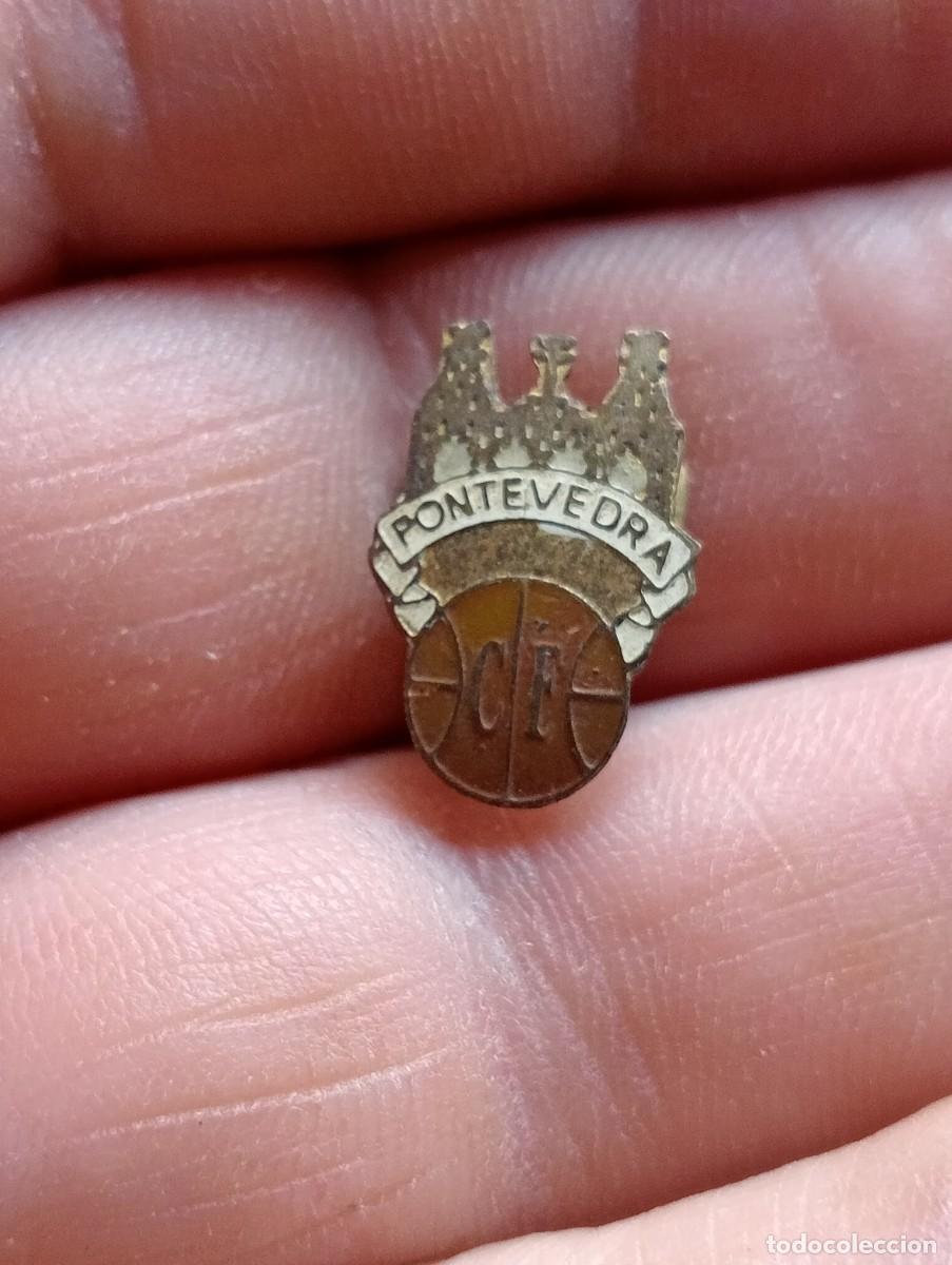 Collezionismo sportivo: INSIGNIA PONTEVEDRA CF FUTBOL PINS ALFILER