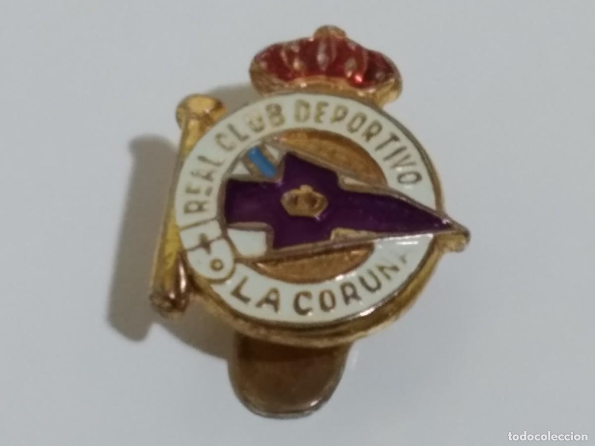 Coleccionismo deportivo: PIN INSIGNIA DE SOLAPA DEL REAL CLUB DEPORTIVO DE LA CORU&Ntilde;A (1)