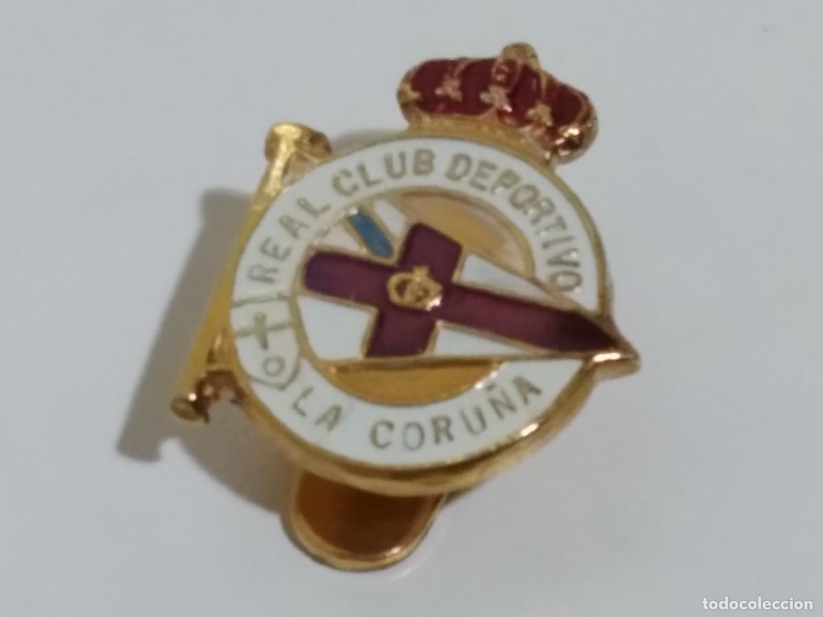 Sammelleidenschaft Sport: PIN INSIGNIA DE SOLAPA DEL REAL CLUB DEPORTIVO DE LA CORU&Ntilde;A (2)