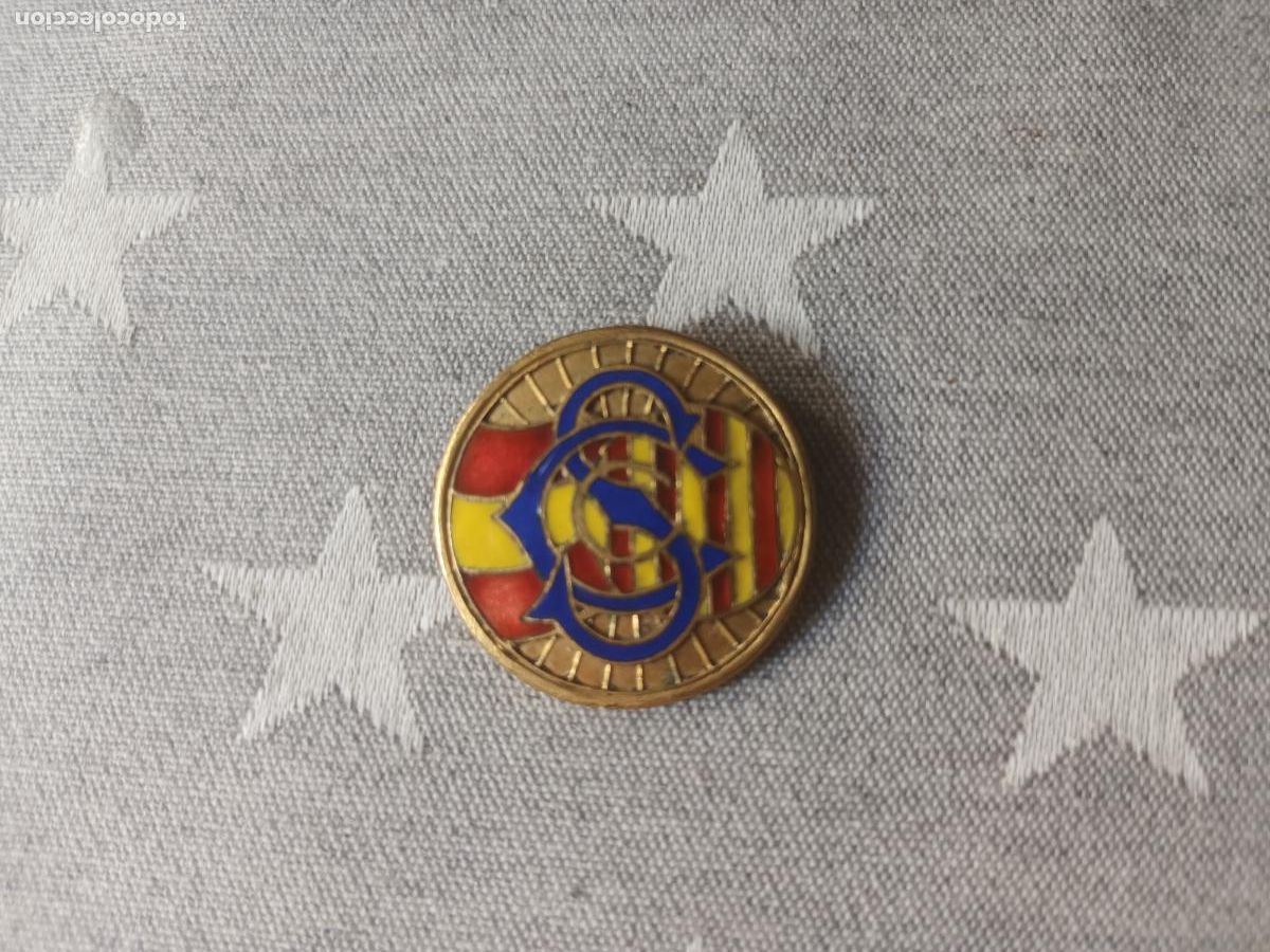 Coleccionismo deportivo: INSIGNIA ESMALTADA SOCIEDAD CICLISTA CATALANA. CICLISMO