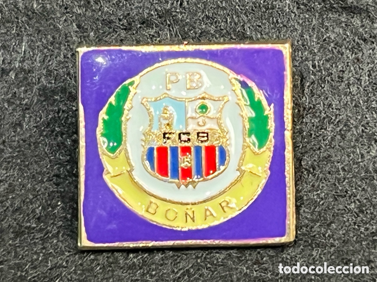 Coleccionismo deportivo: PIN PB PE&Ntilde;A BARCELONISTA BO&Ntilde;AR CASTILLA LEON PENYA FC BARCELONA INSIGNIA BAR&Ccedil;A FUTBOL.