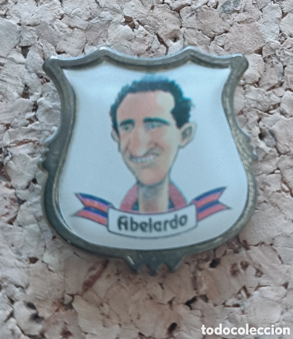 Coleccionismo deportivo: PIN CARICATURA ABELARDO - BAR&Ccedil;A - Foto 2
