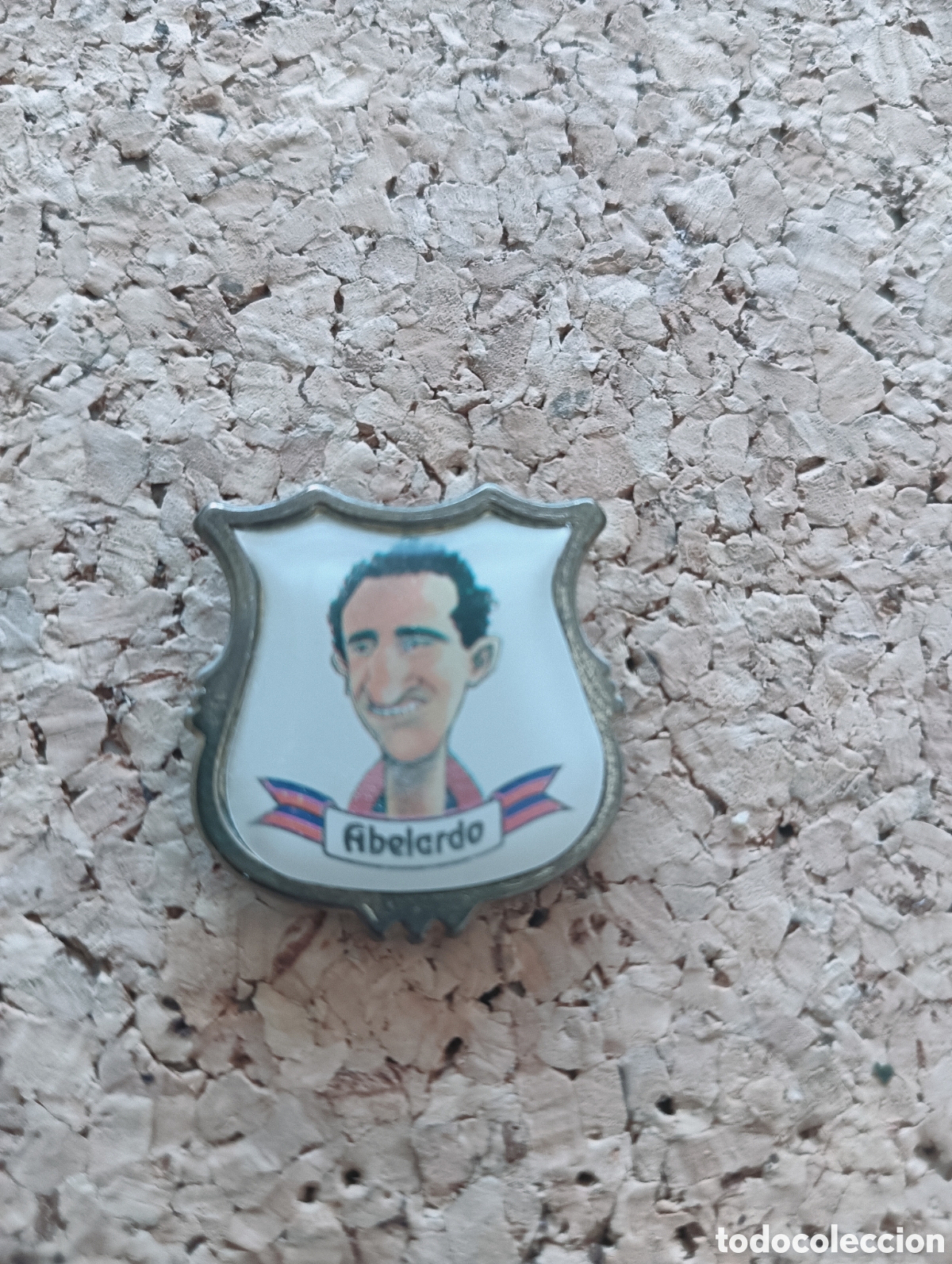 Coleccionismo deportivo: PIN CARICATURA ABELARDO - BAR&Ccedil;A