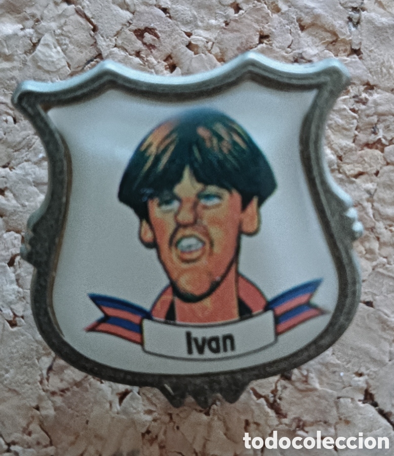 Coleccionismo deportivo: PIN CARICATURA IVAN - BAR&Ccedil;A - Foto 2