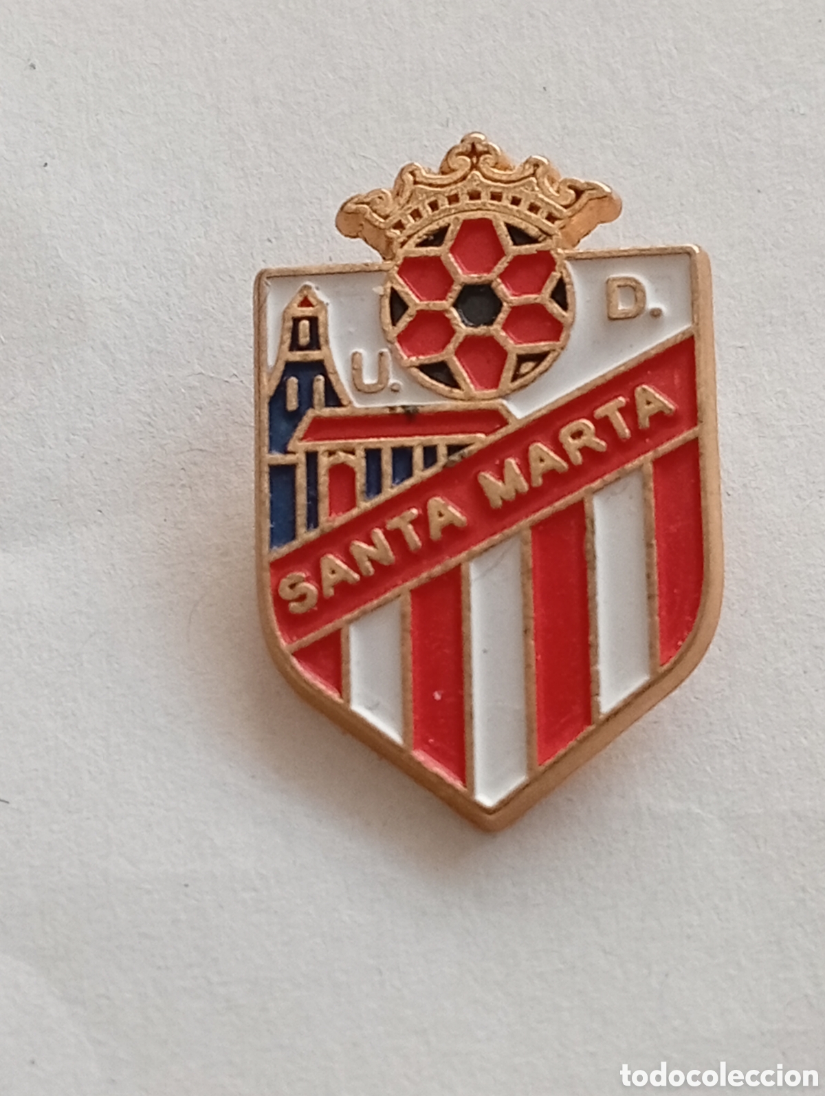 Sammelleidenschaft Sport: Pin - Uni&oacute;n Deportiva Santa Marta/ 1987/2003 ( Salamanca)