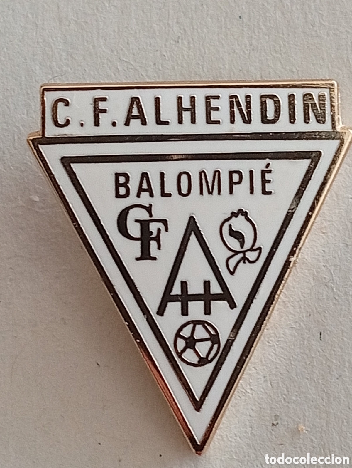 Coleccionismo deportivo: Pin - Club de F&uacute;tbol Alhendin Balompi&eacute; ( ( Granada)
