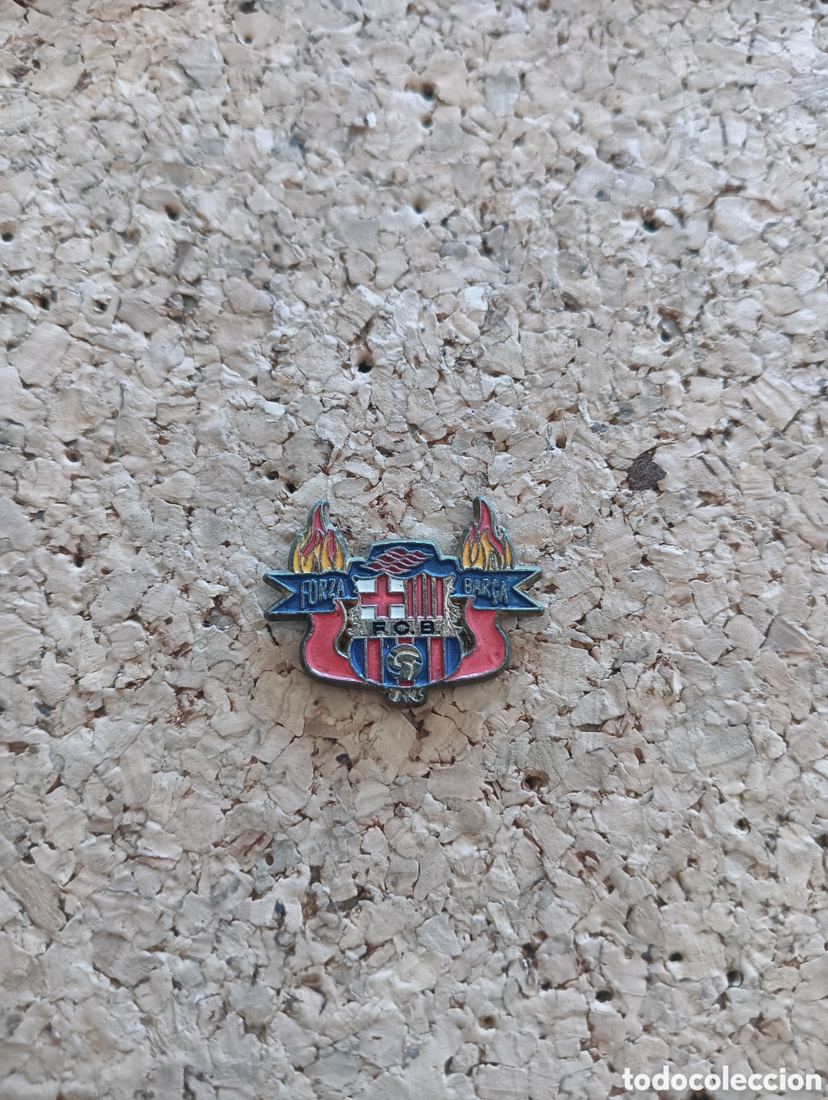 Coleccionismo deportivo: PIN BAR&Ccedil;A - FORZA BAR&Ccedil;A - Foto 1