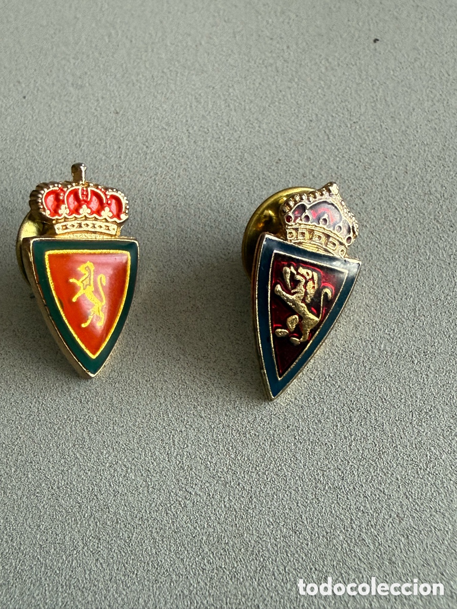 Coleccionismo deportivo: INSIGNIAS. F&Uacute;TBOL. REAL ZARAGOZA
