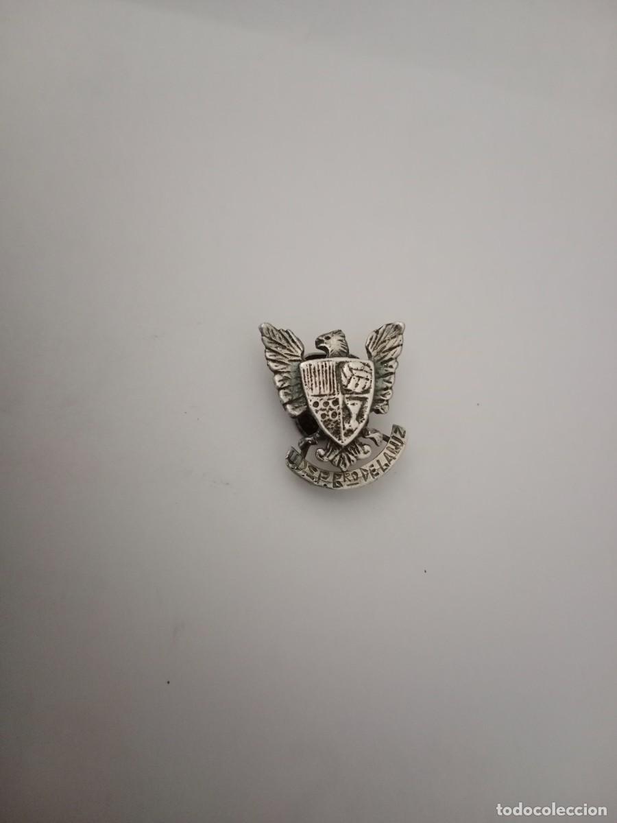 Coleccionismo deportivo: PIN INSIGNIA CF UDSP BARRIO DE LA LUZ VALENCIA - CLUB DE FUTBOL - PLATA