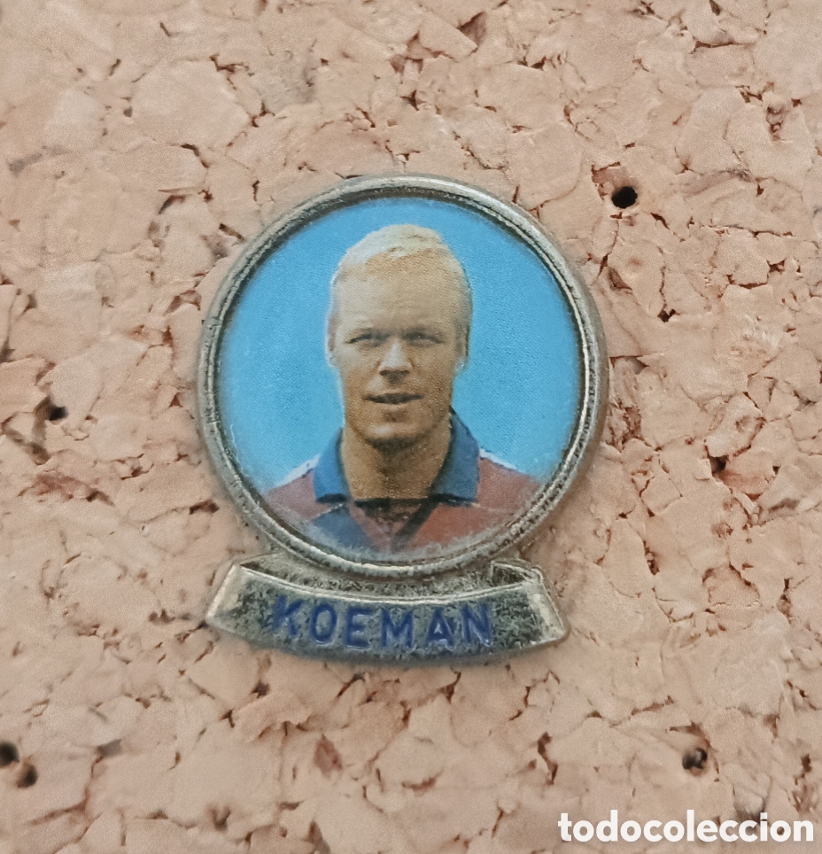 Coleccionismo deportivo: PIN BAR&Ccedil;A - RONALD KOEMAN - F.C.BARCELONA