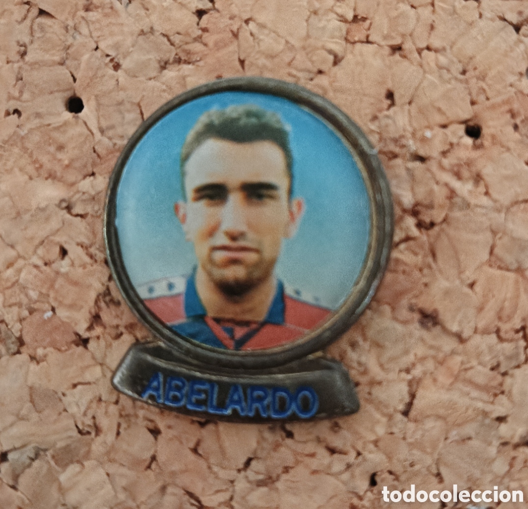 Coleccionismo deportivo: PIN BAR&Ccedil;A - ABELARDO - F.C.BARCELONA