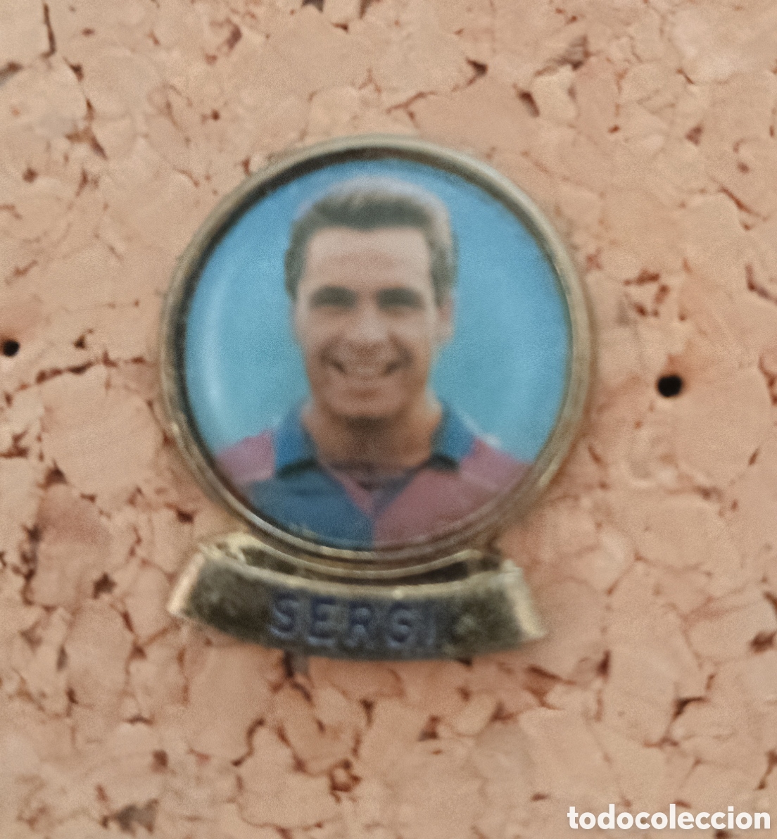 Coleccionismo deportivo: PIN BAR&Ccedil;A - SERGI BARJOAN - F.C.BARCELONA
