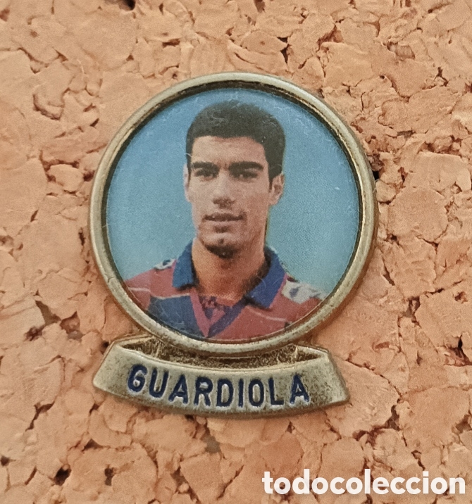 Coleccionismo deportivo: PIN BAR&Ccedil;A - JOSEP GUARDIOLA - F.C.BARCELONA