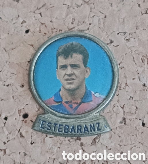 Coleccionismo deportivo: PIN BAR&Ccedil;A - QUIQUE ESTEBARANZ - F.C. BARCELONA