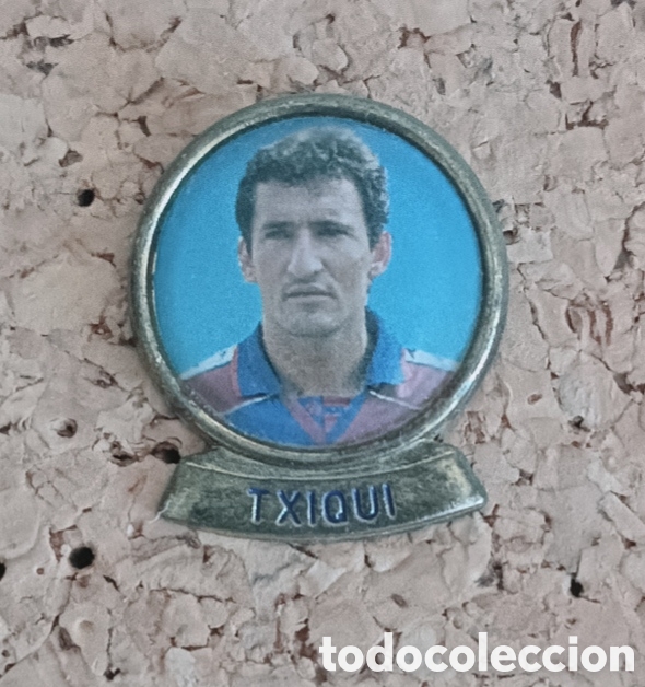 Coleccionismo deportivo: PIN BAR&Ccedil;A - TXIQUI BEGUIRISTAIN - F.C. BARCELONA