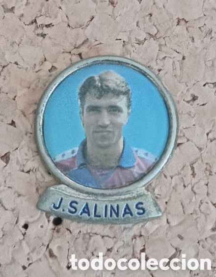 Colecionismo desportivo: PIN BAR&Ccedil;A - JULIO SALINAS - F.C. BARCELONA