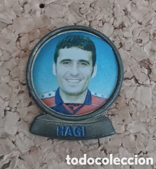 Colecionismo desportivo: PIN BAR&Ccedil;A - GICA HAGI - F.C. BARCELONA