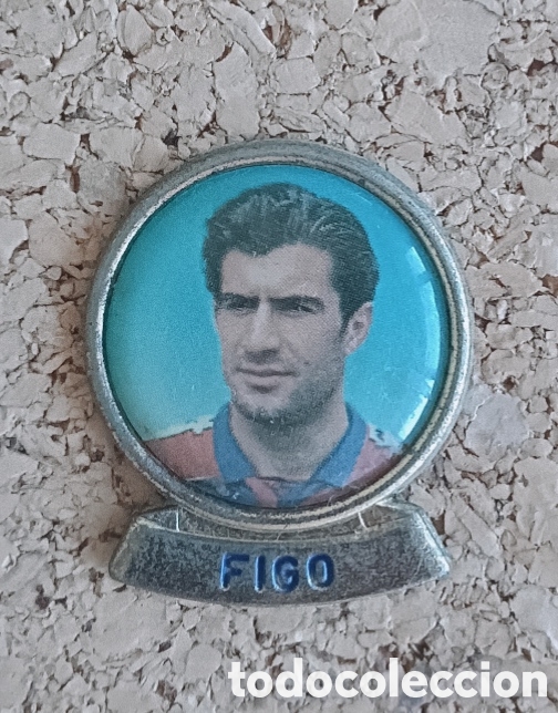 Coleccionismo deportivo: PIN BAR&Ccedil;A - LUIS FIGO - F.C. BARCELONA