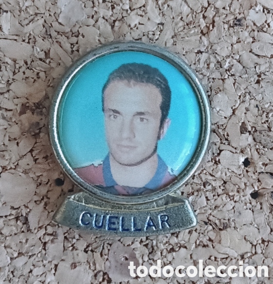 Coleccionismo deportivo: PIN BAR&Ccedil;A - CUELLAR - F.C. BARCELONA