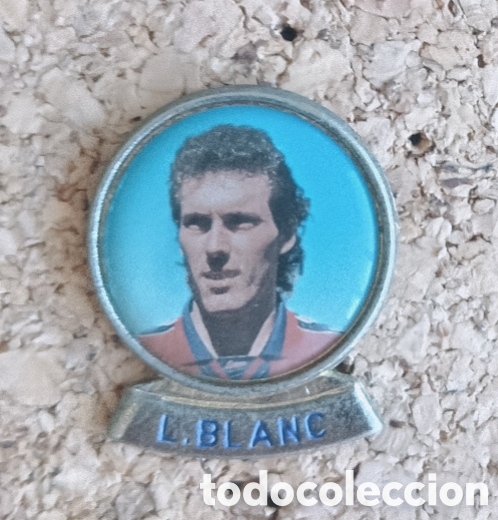 Coleccionismo deportivo: PIN BAR&Ccedil;A - LAURENT BLANC - F.C. BARCELONA