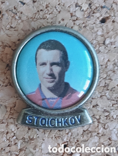 Colecionismo desportivo: PIN BAR&Ccedil;A - HRISTO STOICHKOV - F.C. BARCELONA