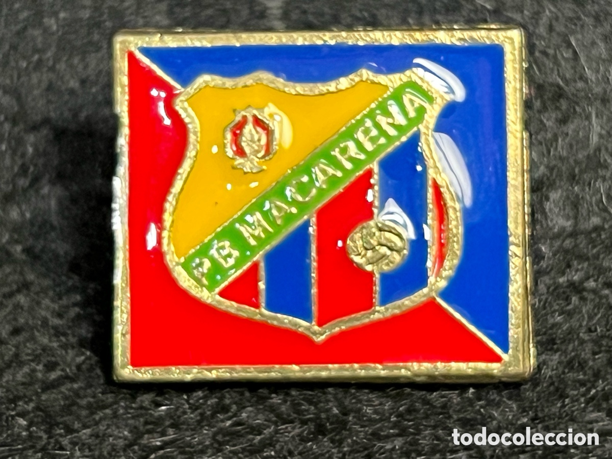 Coleccionismo deportivo: PIN PB PENYA BARCELONISTA MACARENA PE&Ntilde;A FC BARCELONA INSIGNIA FUTBOL BAR&Ccedil;A.