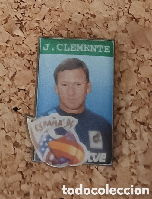 Coleccionismo deportivo: PIN MUNDIAL FUTBOL EEUU 1994 JAVIER CLEMENTE FEDERACI&Oacute;N ESPA&Ntilde;OLA FUTBOL