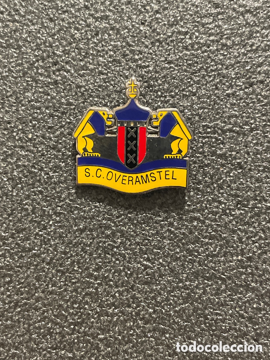 Coleccionismo deportivo: Pin 93 S.C. OVERAMSTEL - Amsterdam - Foto 1
