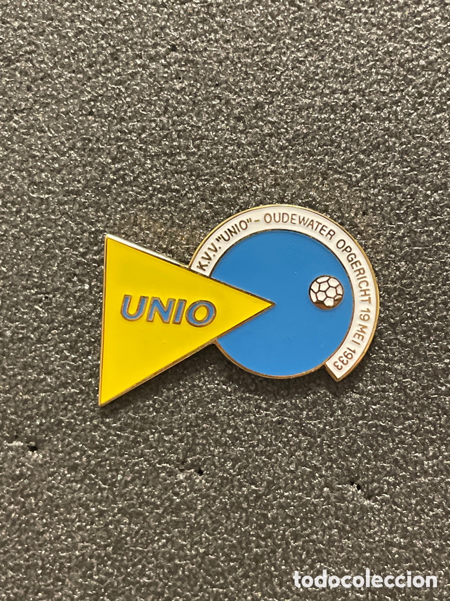 Coleccionismo deportivo: Pin 120 K.V.V. UNIO - Oudewater
