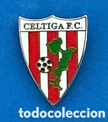 Coleccionismo deportivo: PIN F&Uacute;TBOL CELTIGA F.C.(NUEVO ESCUDO)