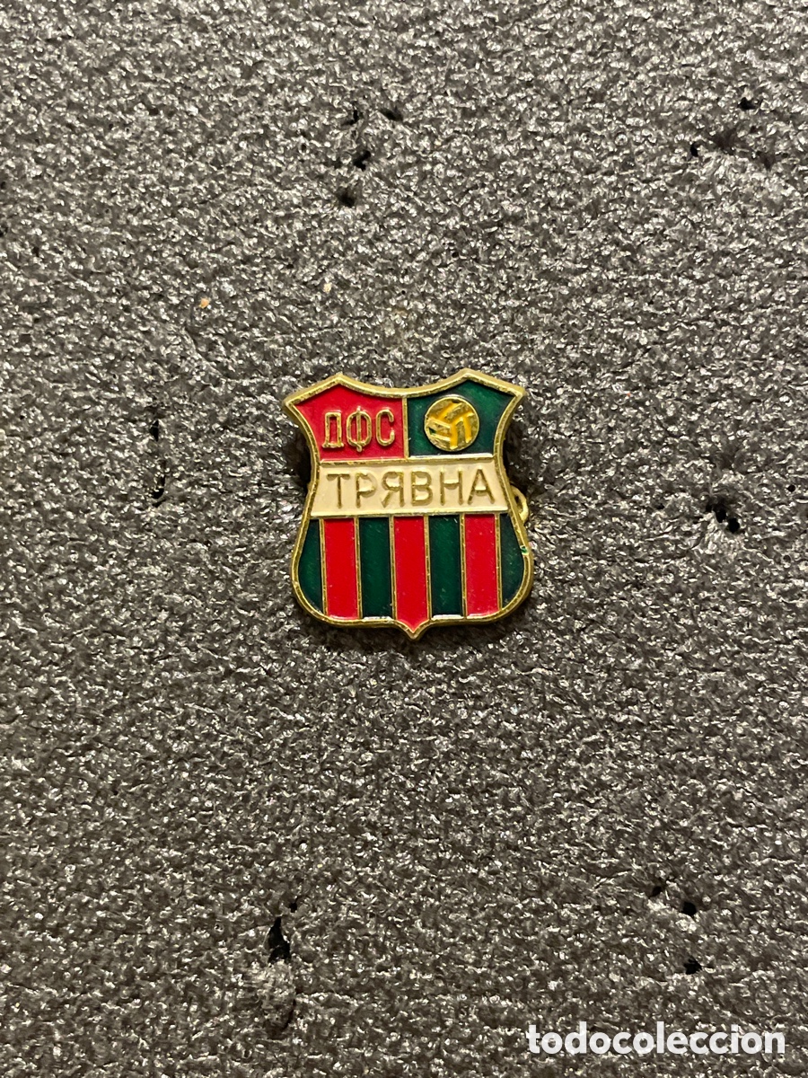 Coleccionismo deportivo: Pin FK TRYAVNA - TRYAVNA (Bulgaria)